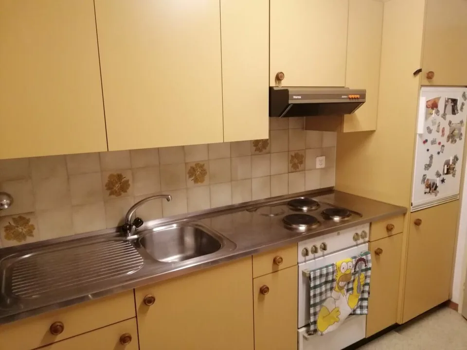 2.5-room attic apartment in a green area