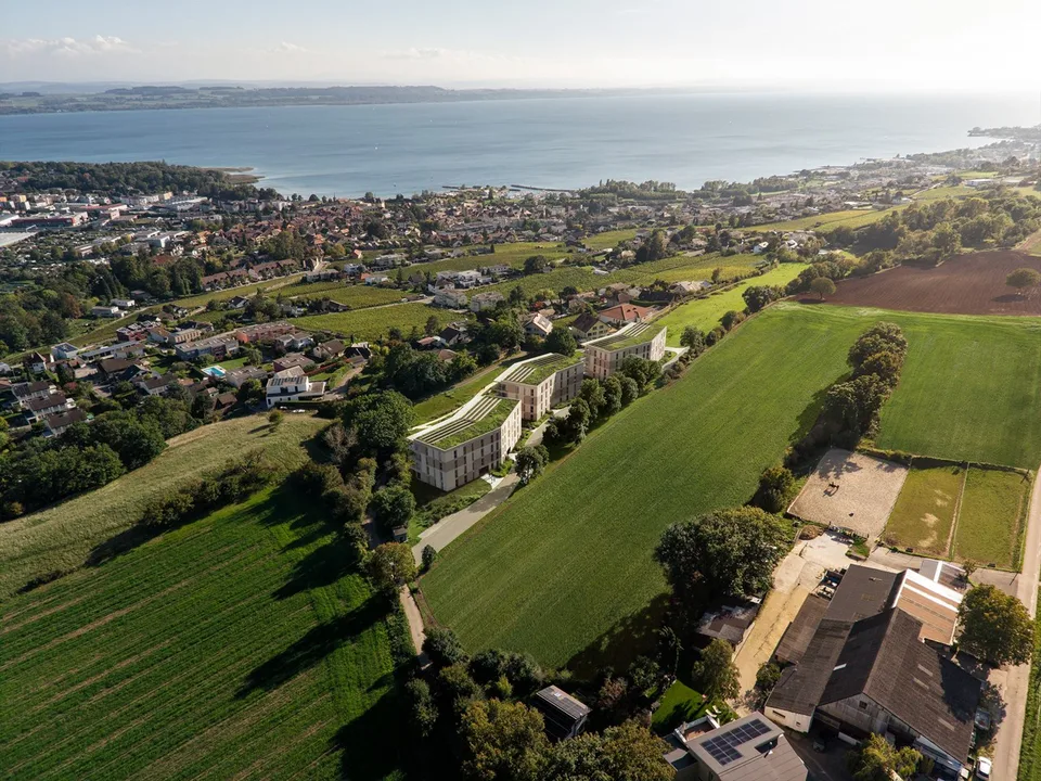 Nouveau projet à St-Blaise - 3.5 pièces avec vue lac
