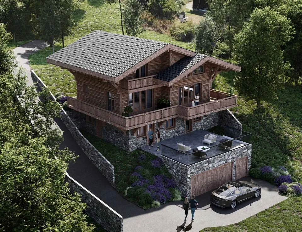 Neues Chalet in Vercorin – Foto 7 von 7