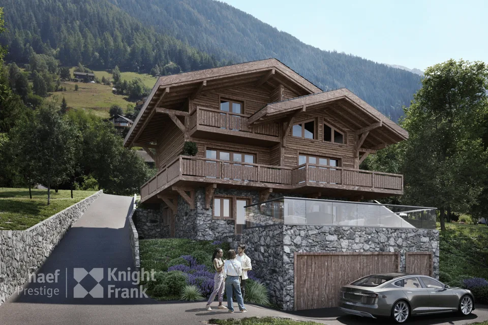 Chalet neuf à Vercorin.