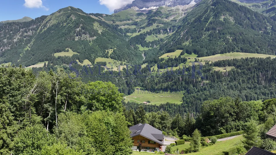 Champéry, Chalet d'Exception de 450 m2 habitables - Viager occupé