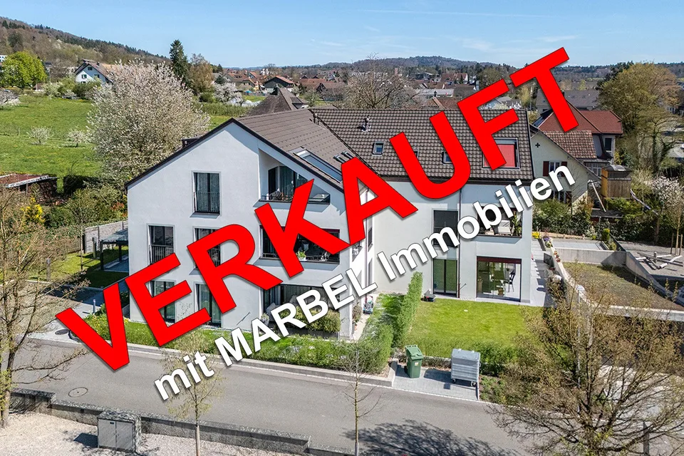VERKAUFT - Neuwertige, exklusive 4,5-Zimmer-Garten-Eigentumswohnung im Top-Zustand