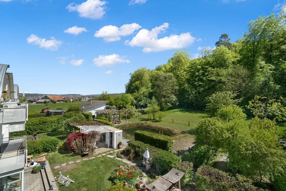 Appartamento individuale e luminoso di 3,5 locali mansardato con vista panoramica