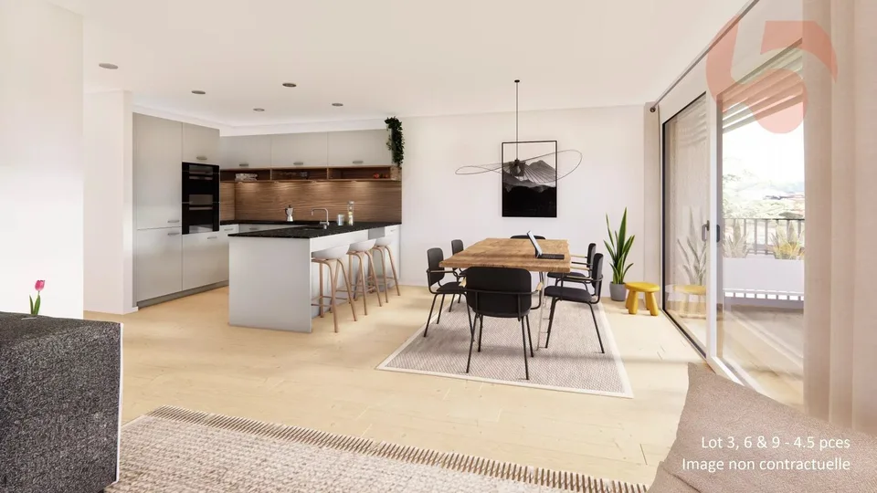 Appartamento magnifico con terrazza di 20.8 m2