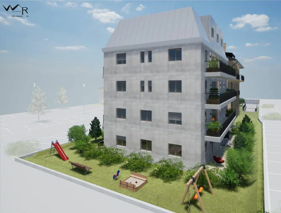 PPE Romande XXV - Lot 307 - Duplex Sud 4,5 locali 3° V1 – foto 12 di 17
