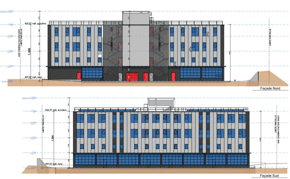 Parcheggio nella zona industriale premium di Etoy