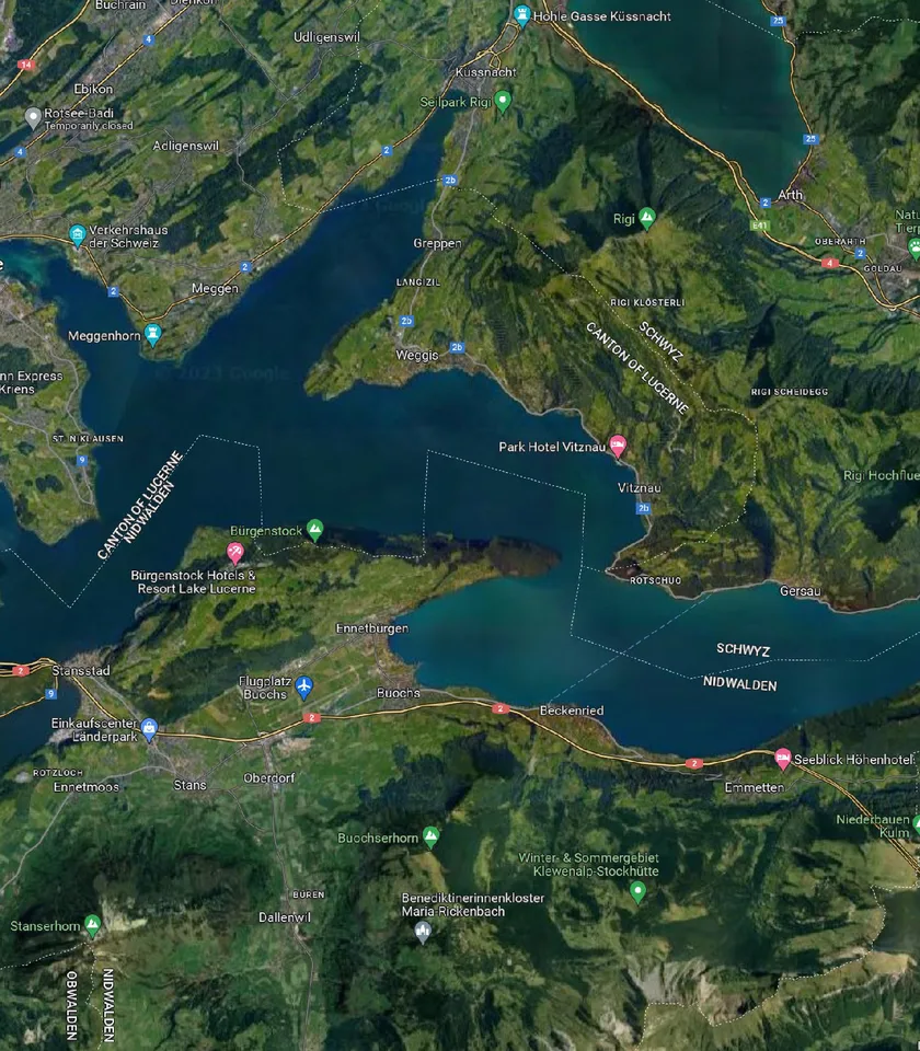 Einzigartige, grosse Baulandparzelle mit Bauprojekt mit Blick auf den Vierwaldstättersee – Foto 7 von 8