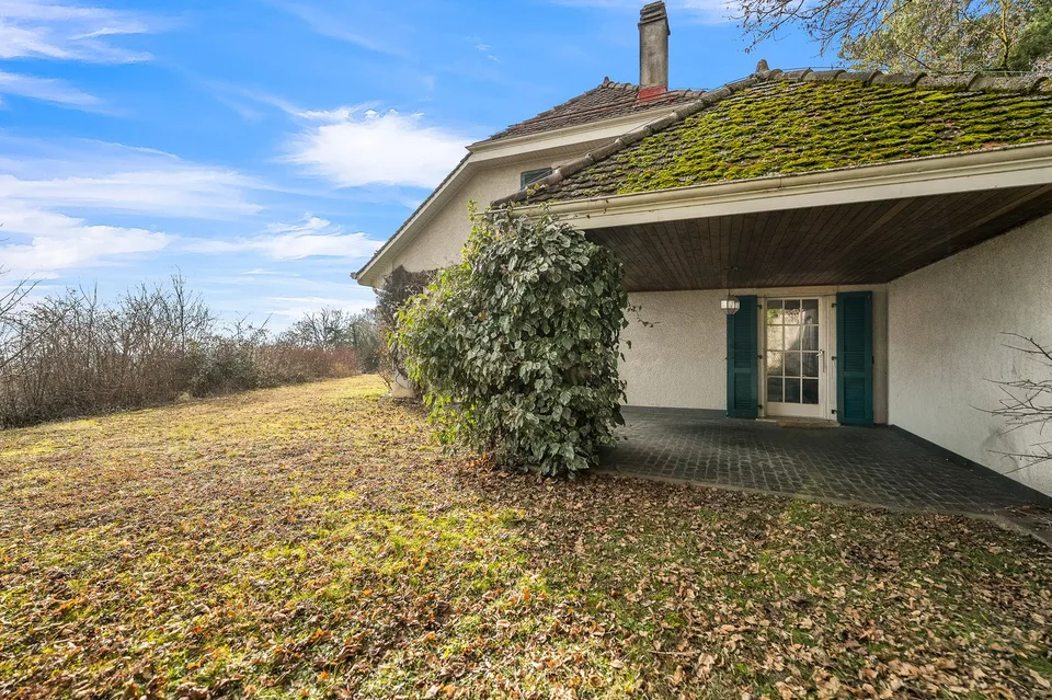 Prachtvolle Villa zur Renovierung mitten in den Weinbergen mit außergewöhnlichem Blick auf den See und die Alpen – Foto 6 von 15