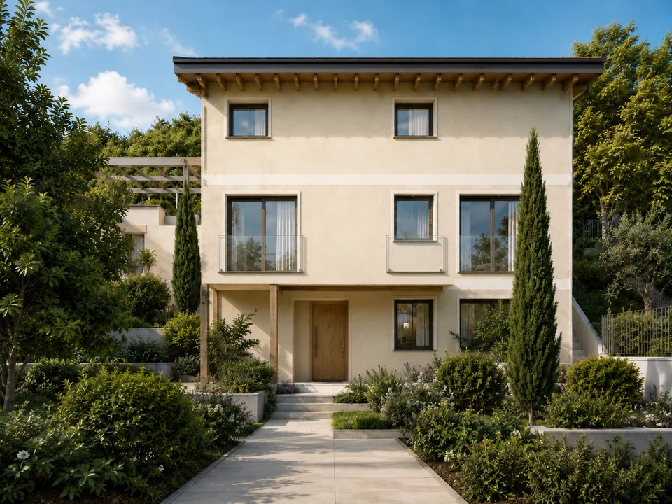 NUOVO PROGETTO: AMPIA CASA UNIFAMILIARE CON GIARDINO