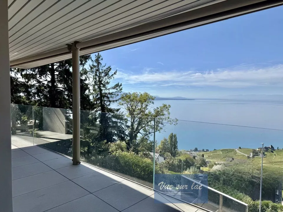 Appartements neufs, vue panoramique sur le lac!