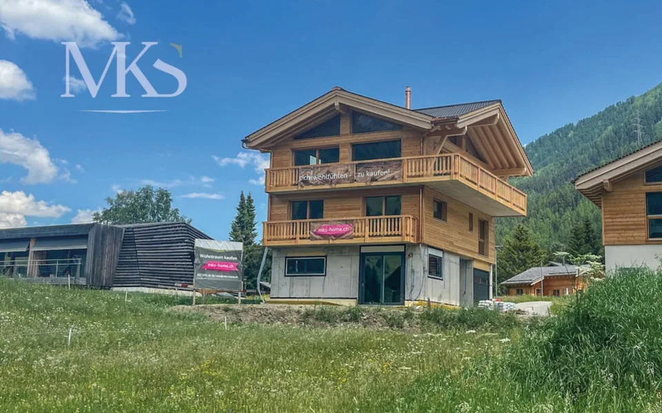 Super Einfamilienhaus in Reckingen - Wohnen, wo das Goms am schönsten ist.
