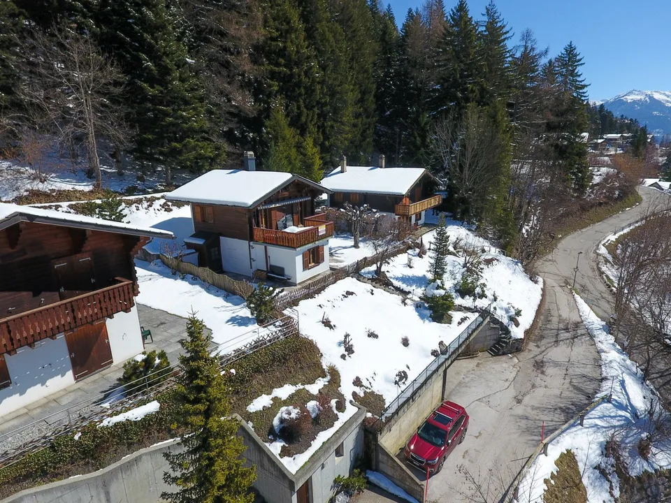 Südwest ausgerichtetes Chalet am Waldrand in Ovronnaz/Valais – Foto 22 von 22