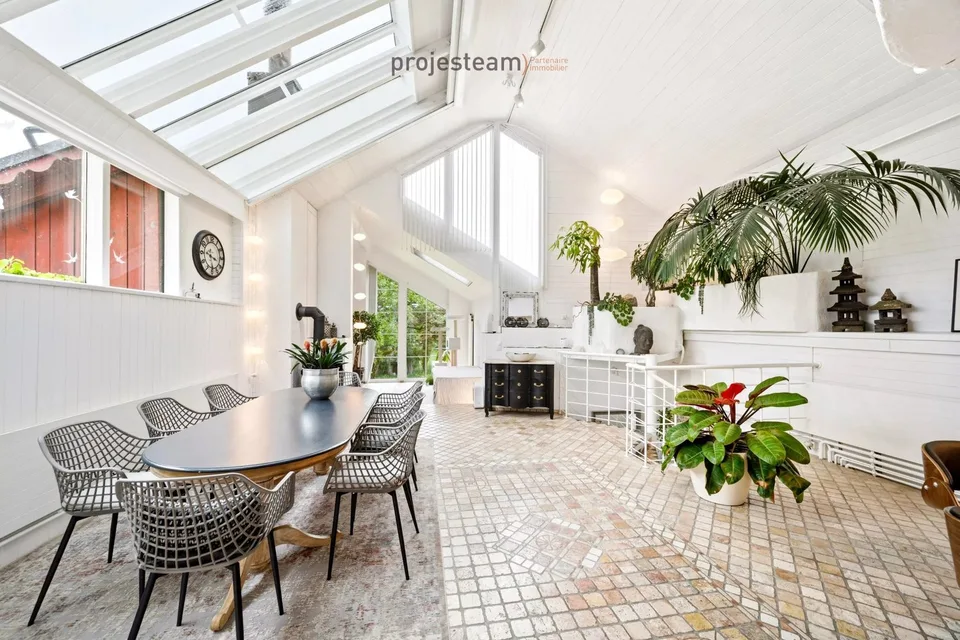 2 Apartments 84m2 und 181m2, zu einem Triplex in einem renovierten Bauernhof vereint – Foto 8 von 13