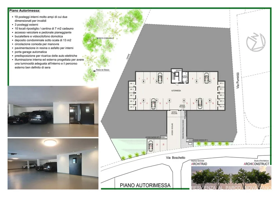 ARCHITETTURA MODERNA, GRANDI SPAZI E GIARDINO ESCLUSIVO – foto 17 di 19
