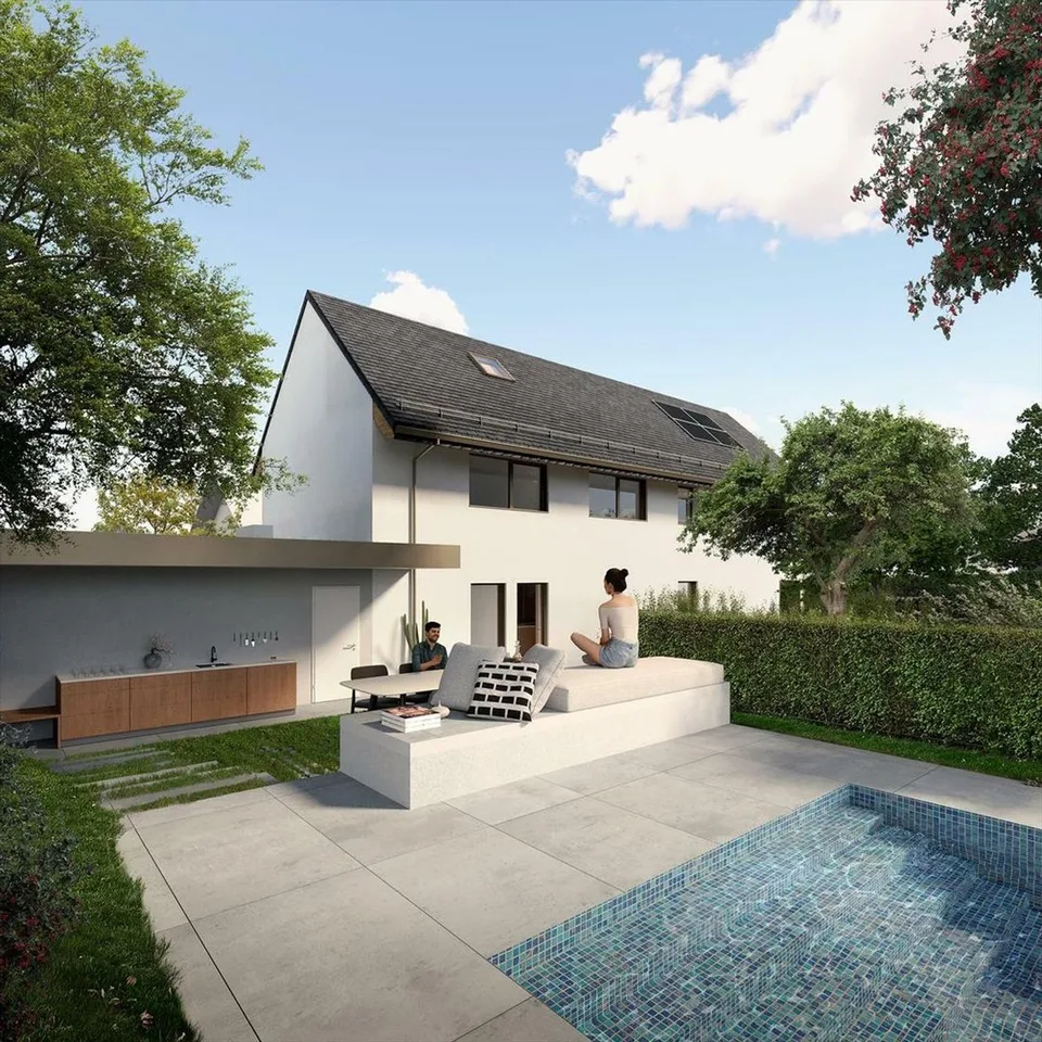 BauGenehmigung erteilt - Sublime Architekten-Villa