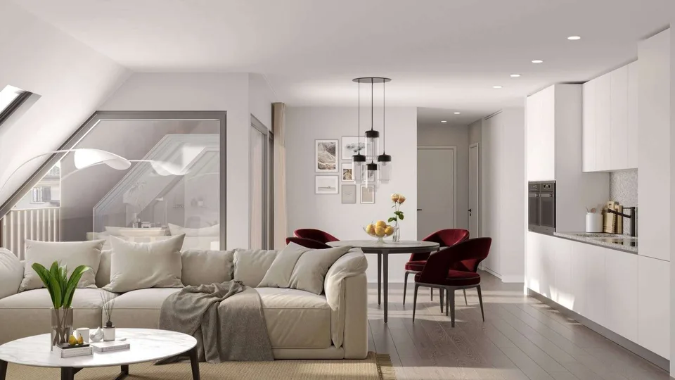 Arrivare e sentirsi a casa ? Il tuo appartamento di 3,5 locali luminoso a Grafstal