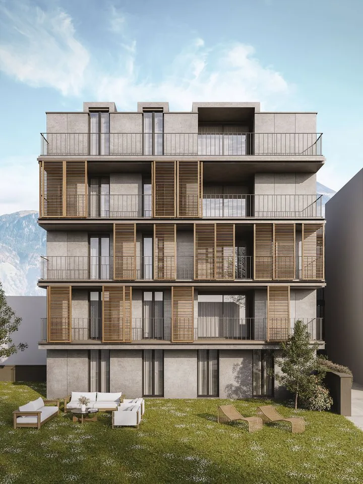 Residenza Pron, Appartamento Attico 3.5 Locali, Quarto Piano Ovest, Giubiasco PPP 10