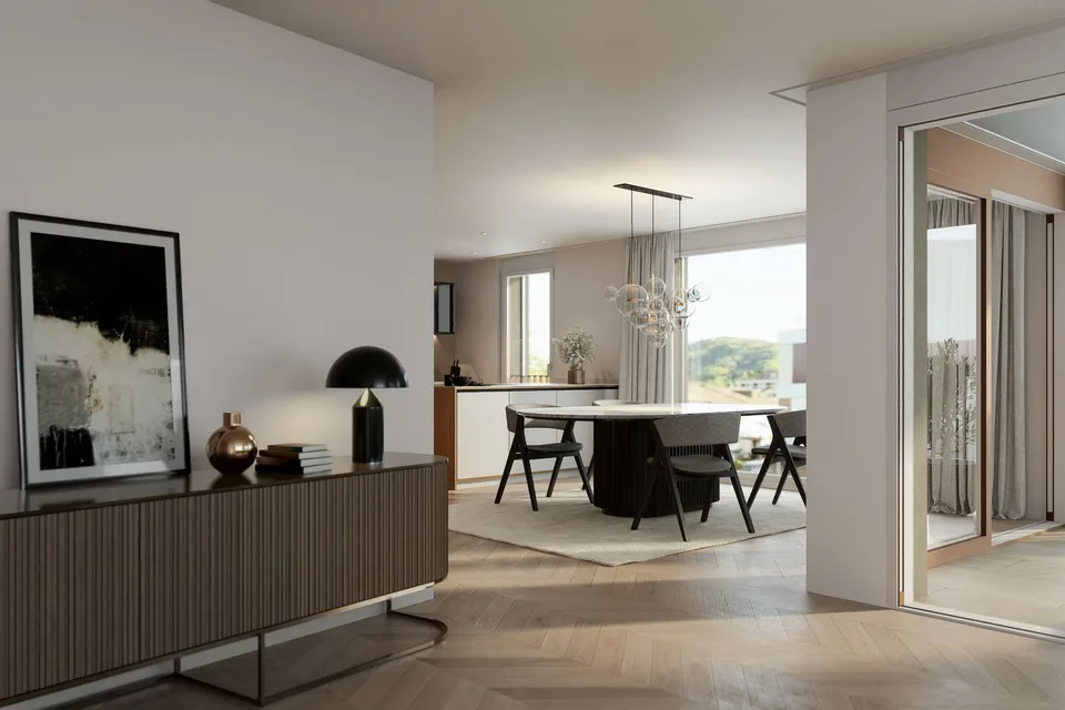 2.5-Zimmer-Wohnung mit atemberaubender Attikaterrasse