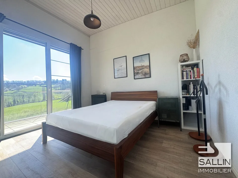 Schönes 3½-Zimmer-Apartment mit atemberaubendem Blick auf den Gruyère-See