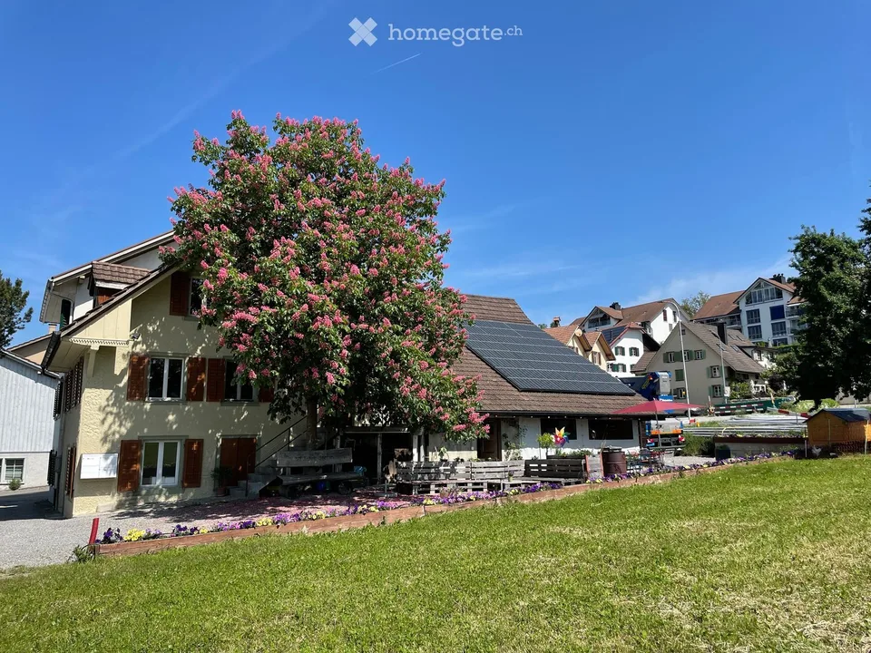 Doppeleinfamilienhaus im Zentrum von Oberlunkhofen mit Potenzial