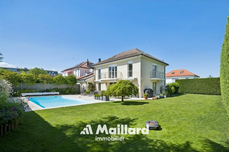 Magnifique villa contemporaine à Founex