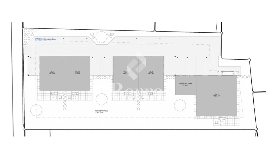 4.5-room apartment on the 1st floor