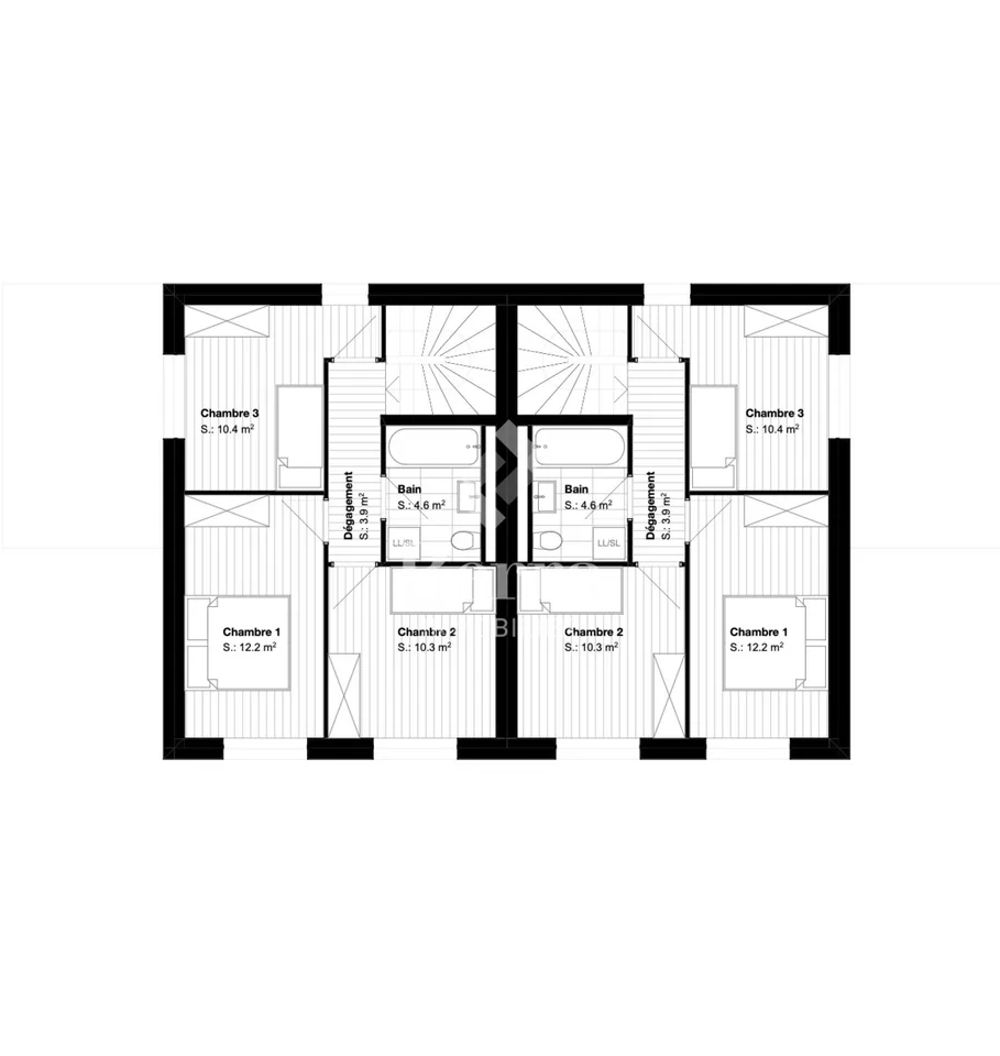 4.5-room apartment on the 1st floor