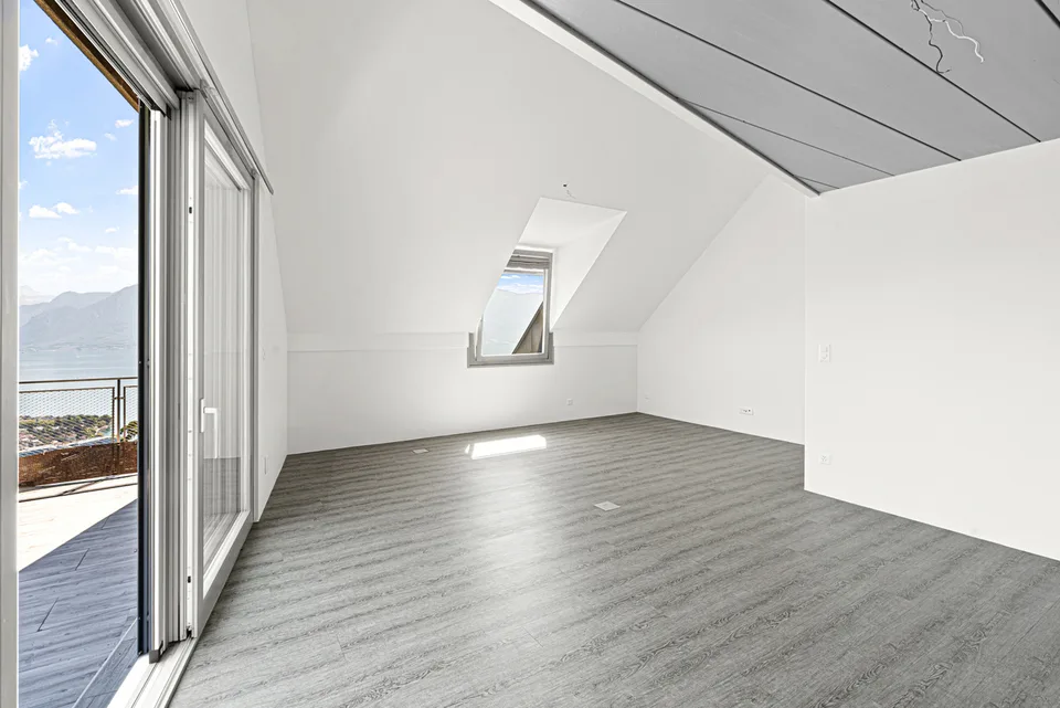 Appartement von Prestige renoviert mit spektakulärer Aussicht auf den See!