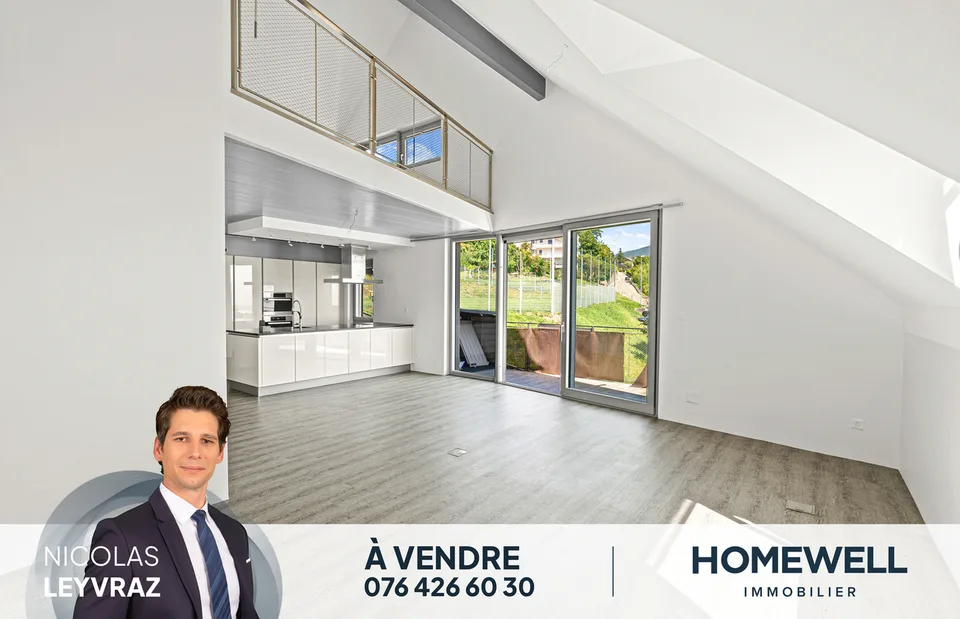 Appartement de prestige rénové avec vue spectaculaire sur le lac !