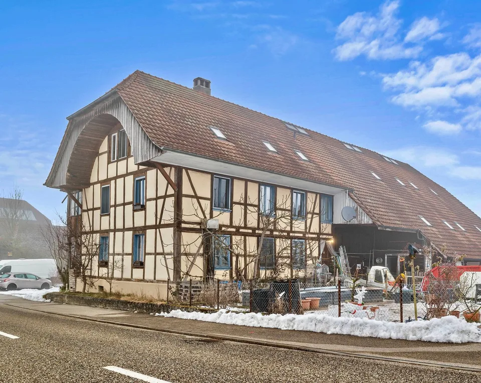 Bauernhaus mit vier Wohnungen in der Weilerzone