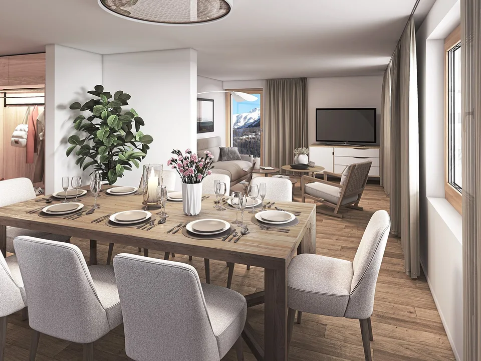 En rénovation : appartement 4,5 pièces avec une vue merveilleuse