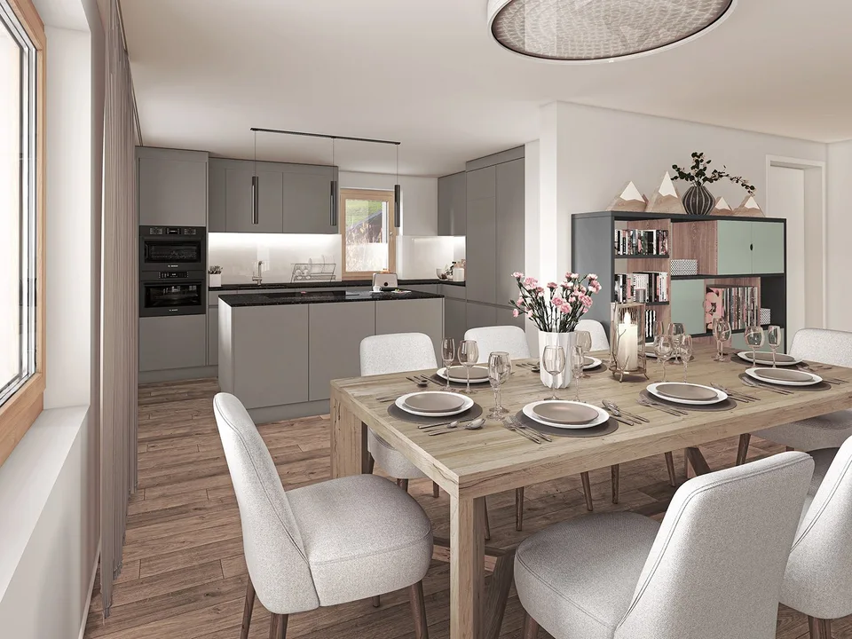 En rénovation : appartement 4,5 pièces avec une vue merveilleuse
