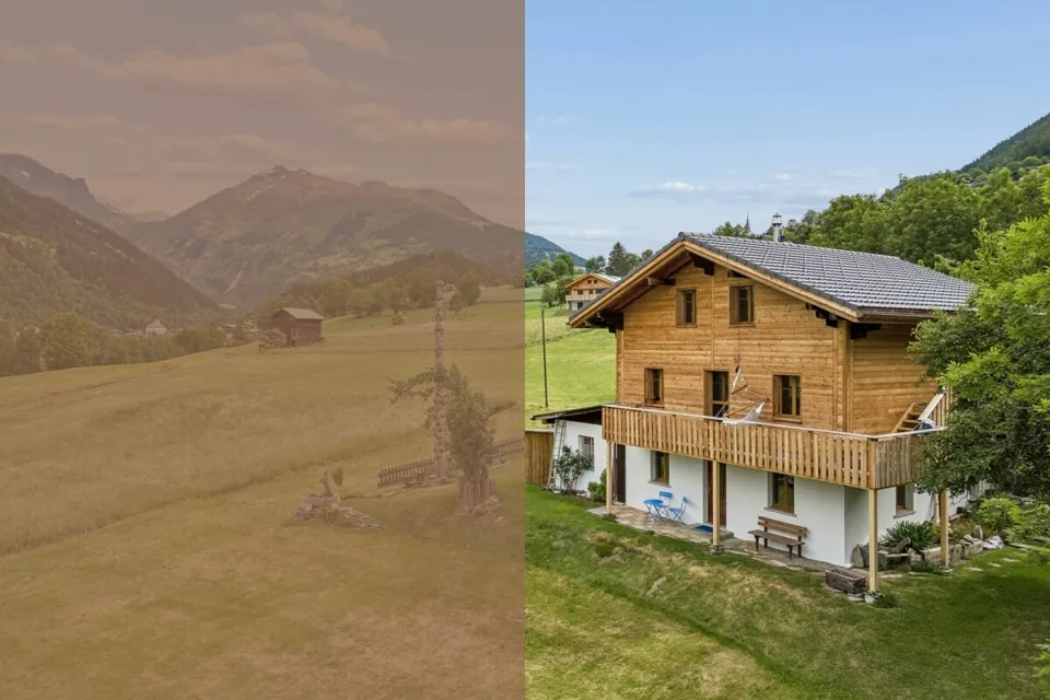 Wohnen und Vermieten: Charmantes 4.5-Zimmer-Chalet mit 2.5-Zimmer-Einliegerwohnung