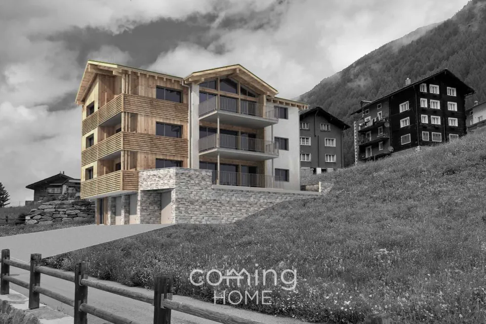 Neubau mit Alpenpanorama in Saas-Balen - grosszügige 5.5-Zimmer-Wohnung der Extraklasse