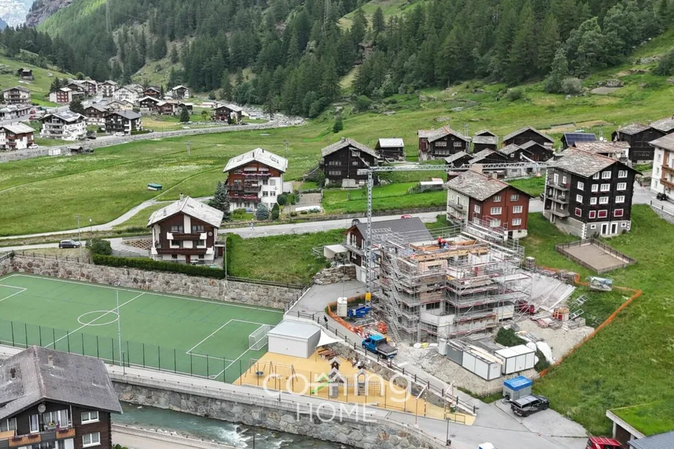 Neubau mit Alpenpanorama in Saas-Balen - grosszügige 5.5-Zimmer-Wohnung der Extraklasse