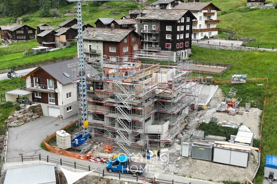Neubau mit Alpenpanorama in Saas-Balen - grosszügige 5.5-Zimmer-Wohnung der Extraklasse