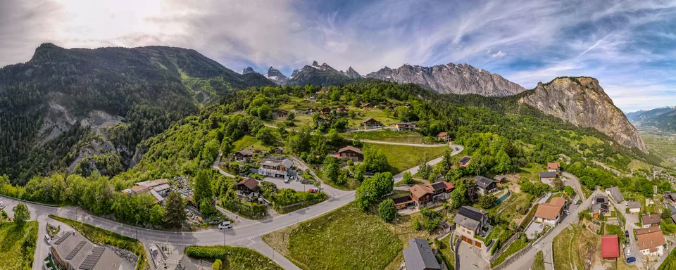 Baugrundstück in Dugny (Leytron) mit 612 m2 und außergewöhnlichem Rahmen – Foto 6 von 8