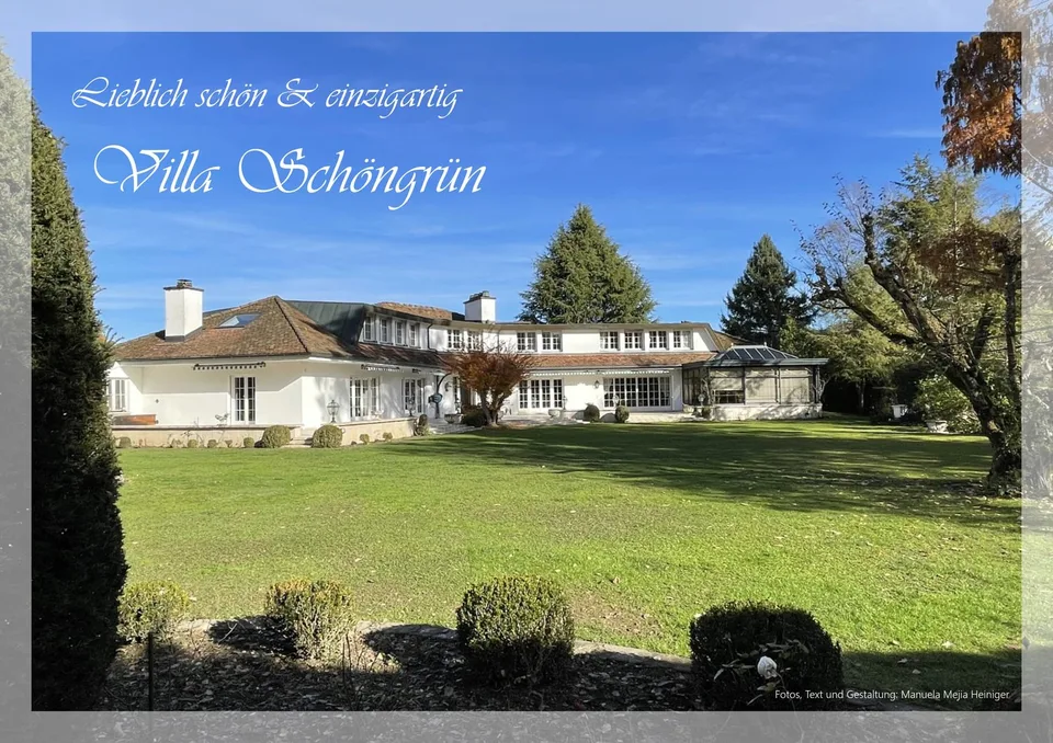 "Villa Schöngrün" mit Umbaupotential für zwei Wohneinheiten
