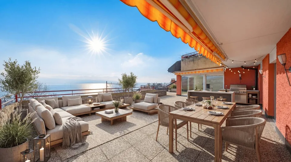 La Conversion  Espace, confort et vue panoramique sur le lac et les Alpes