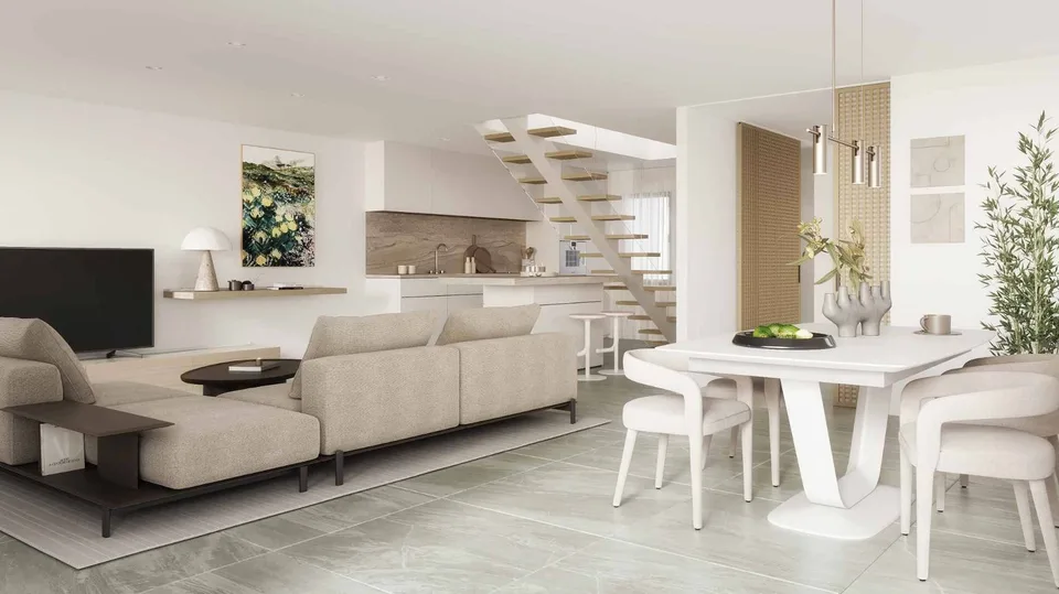 Duplex de 4.5 pièces avec balcons