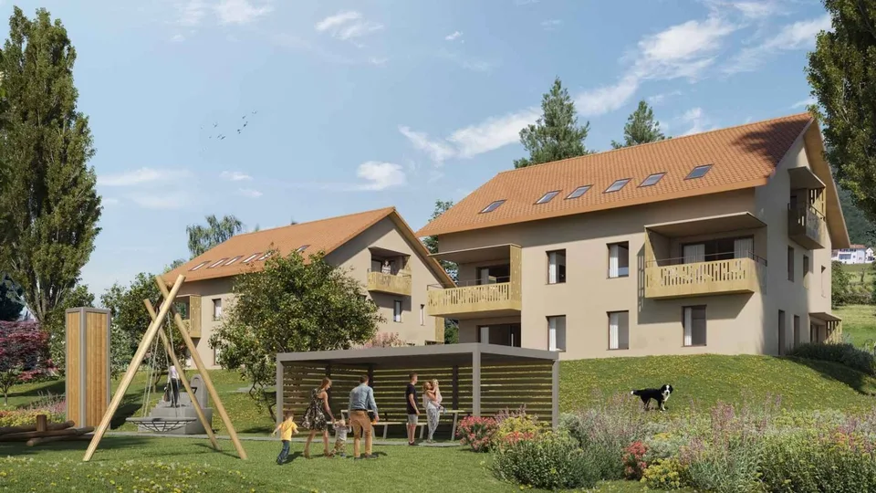 Duplex di 4.5 locali con balconi