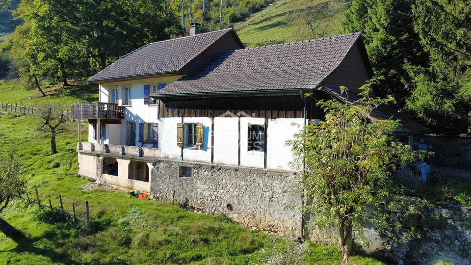 Propriété dans la zone agricole avec 2 unités d'habitation, grande parcelle