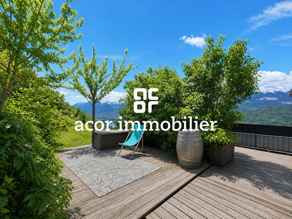 Maison individuelle récente avec vue imprenable