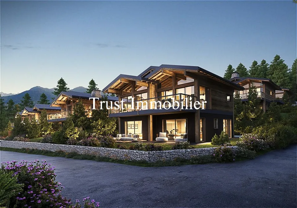 6033. Sublime Chalet neuf à Bluche