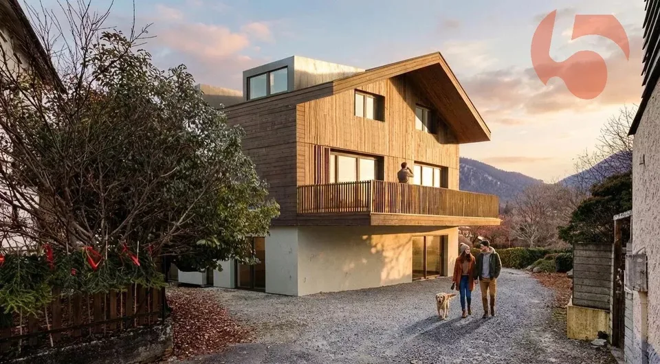 3.5 pièces neuf en duplex attique avec balcon exposé Sud
