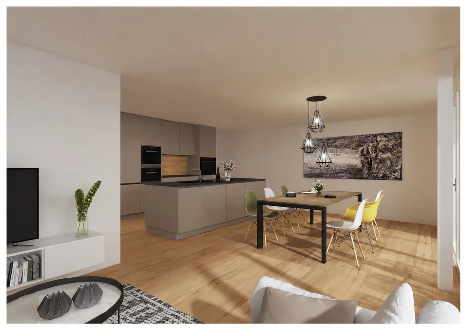 Wohnen der Extraklasse – exklusive 3.5-Zimmer-Terrassenwohnung am Buechenberg