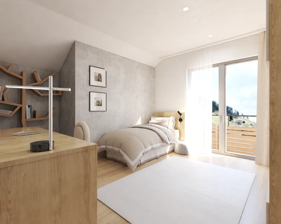 Casa unifamiliare moderna a Wiggen, costruita secondo lo standard Minergie, con grande giardino – foto 20 di 22