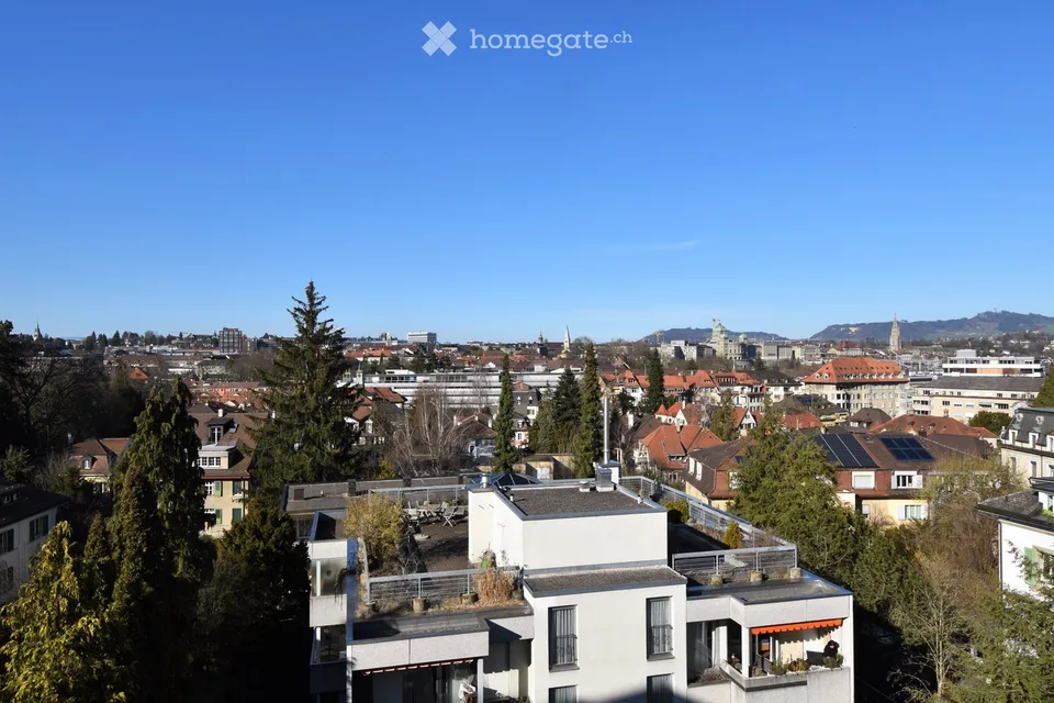Appartamento luminoso con una vista da sogno sulla città di Berna