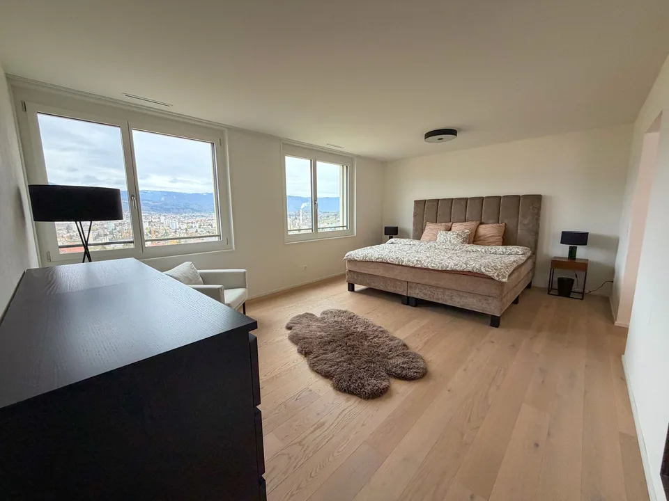 Appartamento in attico moderno con vista imprenabile sul lago di Bienne – foto 24 di 27