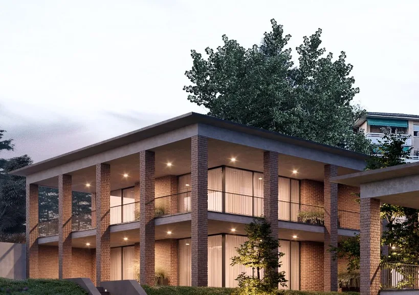 Prestigioso appartamento VISTA CITTÀ E LAGO con ampio terrazzo e giardino privato